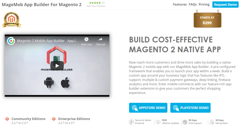 MageMob App Builder For Magento 2 by AppJetty