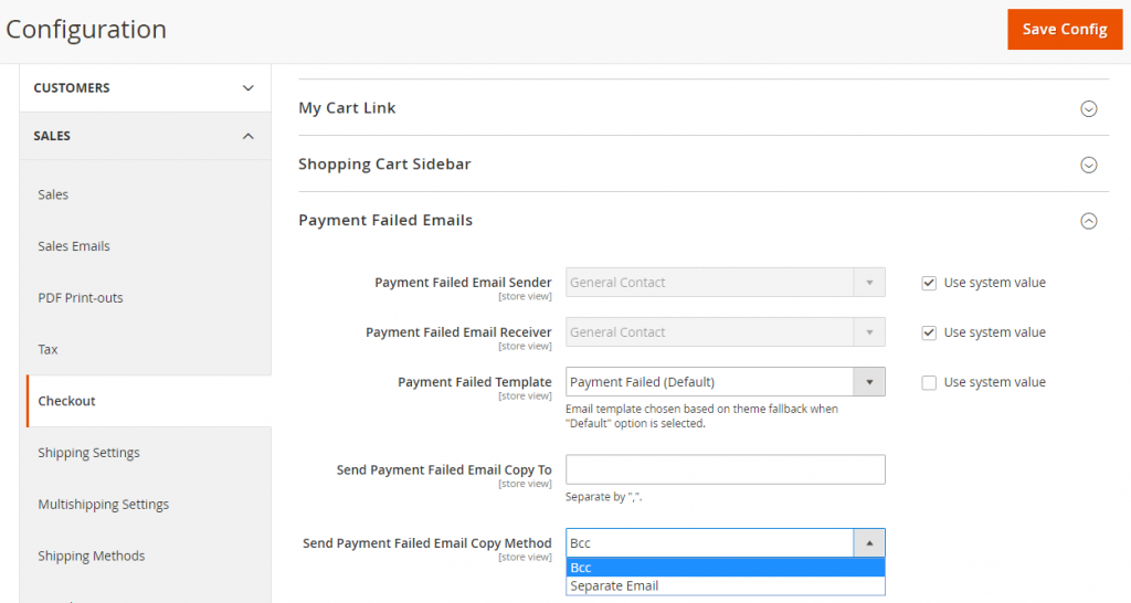 Slick and Simple Guidelines to Configure Payment Failed Emails in Magento 2 at Singapore